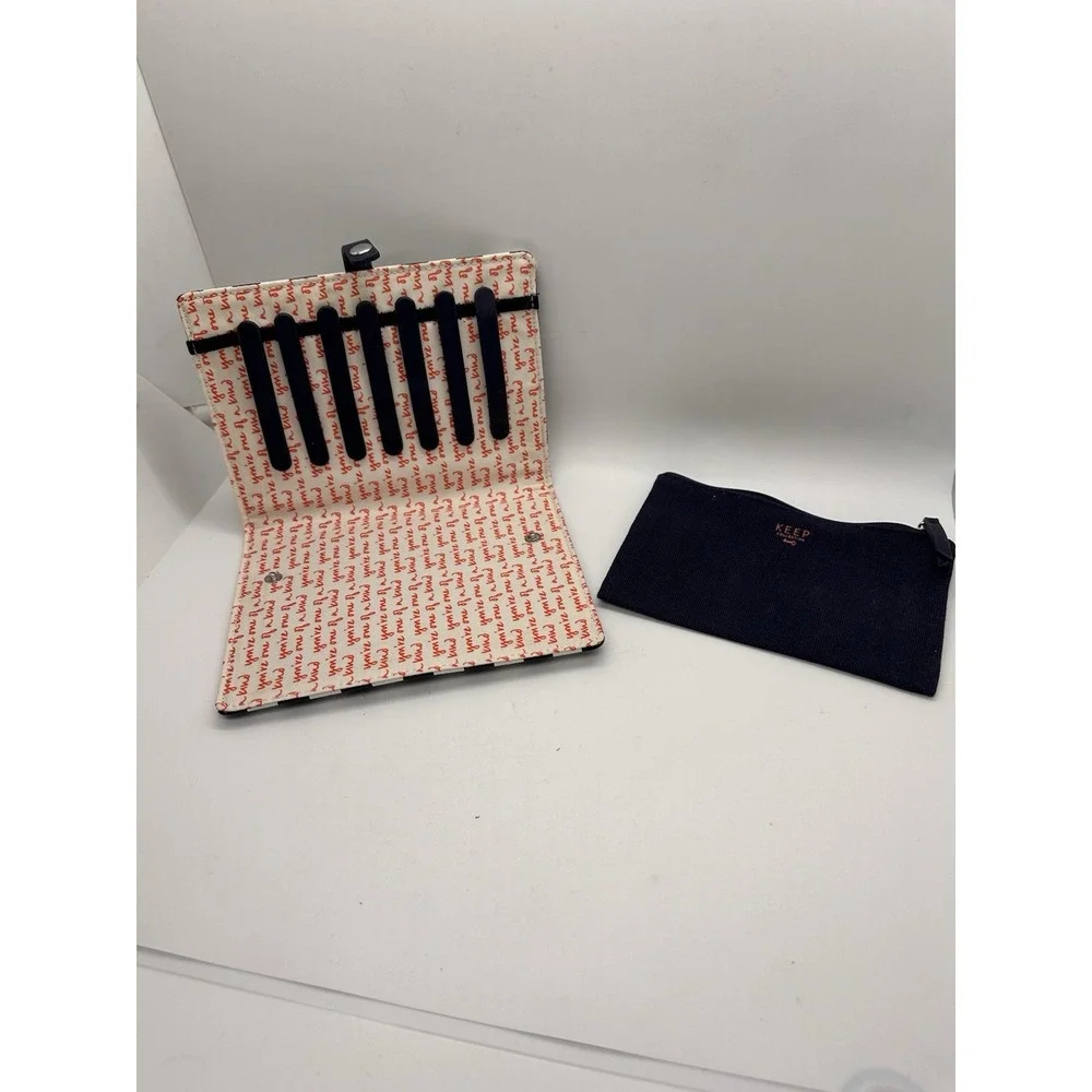 Keep Collective Jewelry Travel Case Organizer Navy Stripe 